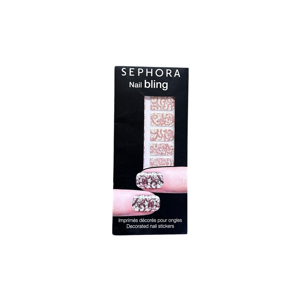 Sephora Mosaic Nail Bling Decorated Nail Stickers 3D Appliqués Discontinued NWT